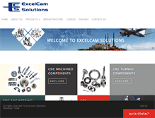 Tablet Screenshot of excelcam.in